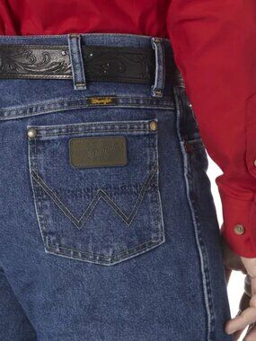 Wrangler Men's George Strait Cowboy Cut Slim Fit Jean Size 36x36 13MGSHD